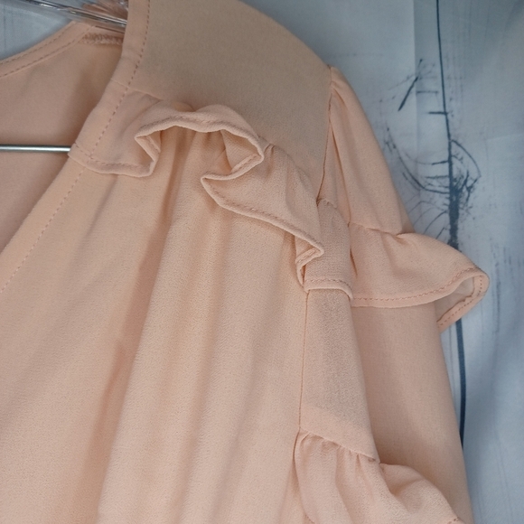 Lush boho v-neck fairycore Cropped top - Picture 8 of 16